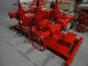 Rotes Drosselklappen-Vielfältigkeits-Öl und Gas 2 1/16“ X 10000psi für Hochdruck-Brunnen-Prüfung