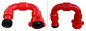 Rote Hochdruckrohranschlüsse, 2&quot; x-Abb. 1502-Rohr-Schwenker-Gelenk-langer Radius