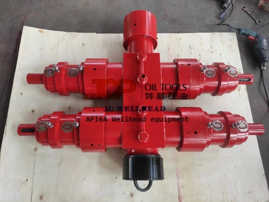 Hydraulisches Doppeltes Ram Blowout Preventer/Funkleitung BOP zur wohlen Steuerung